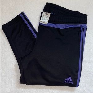Adidas Climacool Purple and Black Track Pants